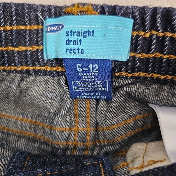 Old Navy Straight Leg Jeans NWT Baby Size 6-12 Months - Picture 6 of 6